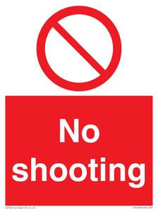 No shooting